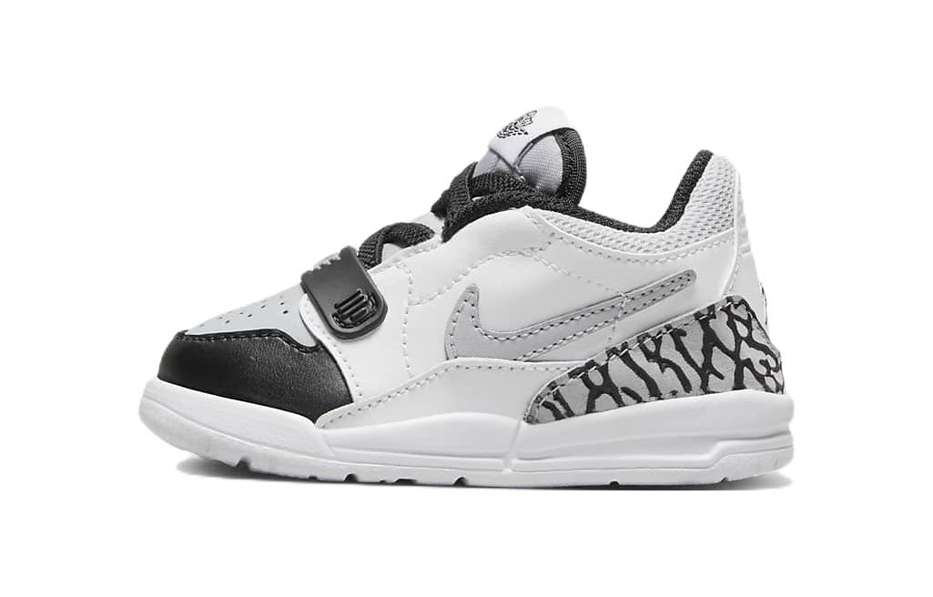 Jordan Legacy 312 Low Белый Черный Волк Серый TD CD9056-105 23.5