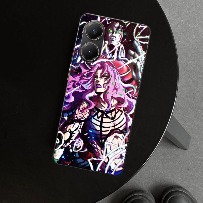 JoJo's Bizarre Adventure Hot Anime Phone Case Cover for Xiaomi Poco X6 X5 X7 Pro F7 Ultra Redmi 15C 15 13C 13 12C 12 10C 10 10A