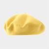 Solid Color Wool Beret Girls Winter Versatile Bud Hat Japanese Literary and Retro Painter Hat