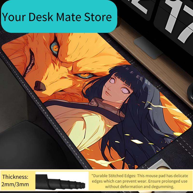 90x40cm Mouse Pad Naruto Hyuuga Hinata gaming Computer keyboard gamer Designed specifically for e-sports Gamer Cabinet Mousepad