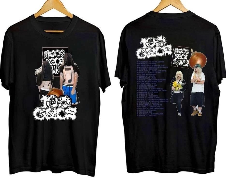 

Get Ready for the 100 Gecs 2023 - Unleash Your Inner Fan tshirt BT1670 Unisex T-Shirt XXL
