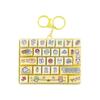 Wooden Fish Design Electronic Keyboard Toy Children's Hanging Ornament  For Children