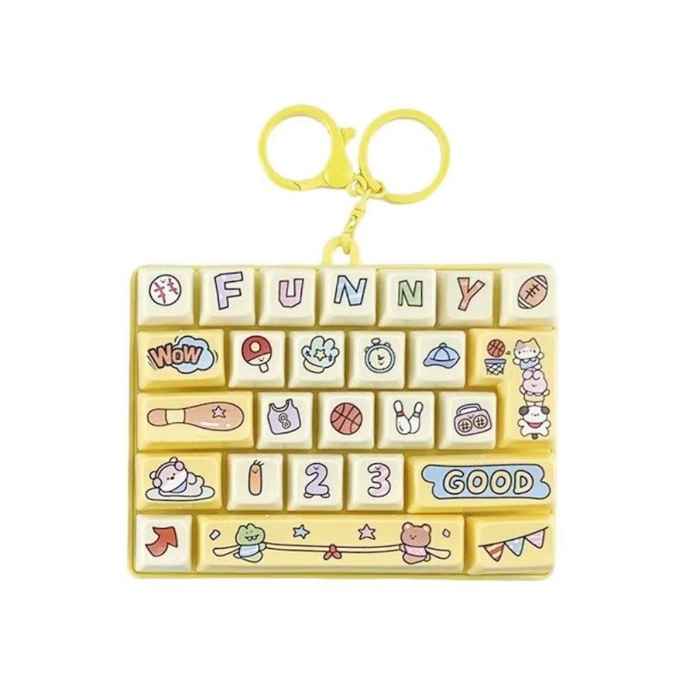 Wooden Fish Design Electronic Keyboard Toy Children's Hanging Ornament For Children