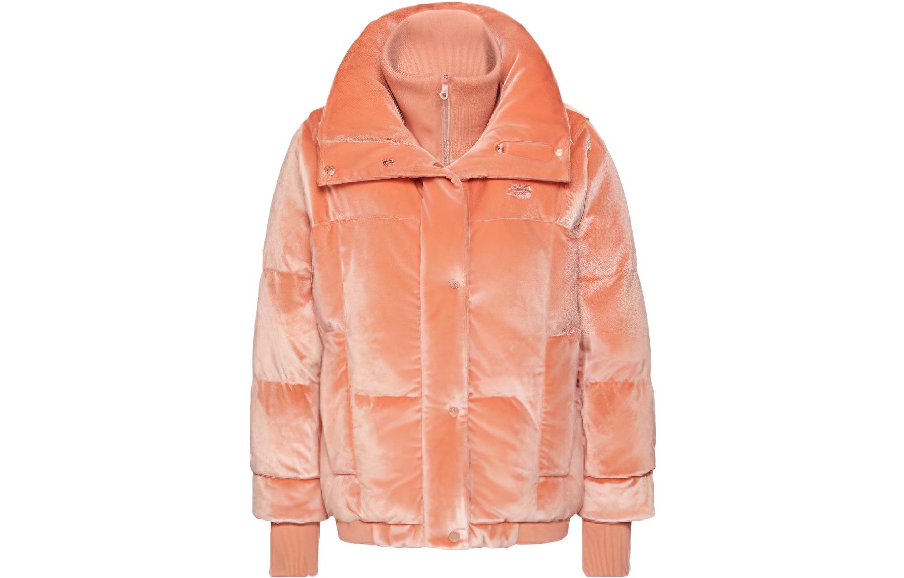 New Balance Puffer Jacket Women s Orange NQ845012-CR XL