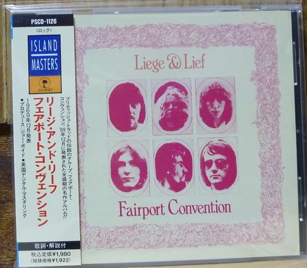 

CD FAIRPORT CONVENTION - Liege & Lief PSCD1126 Island Records 1991 Japan Rock Used