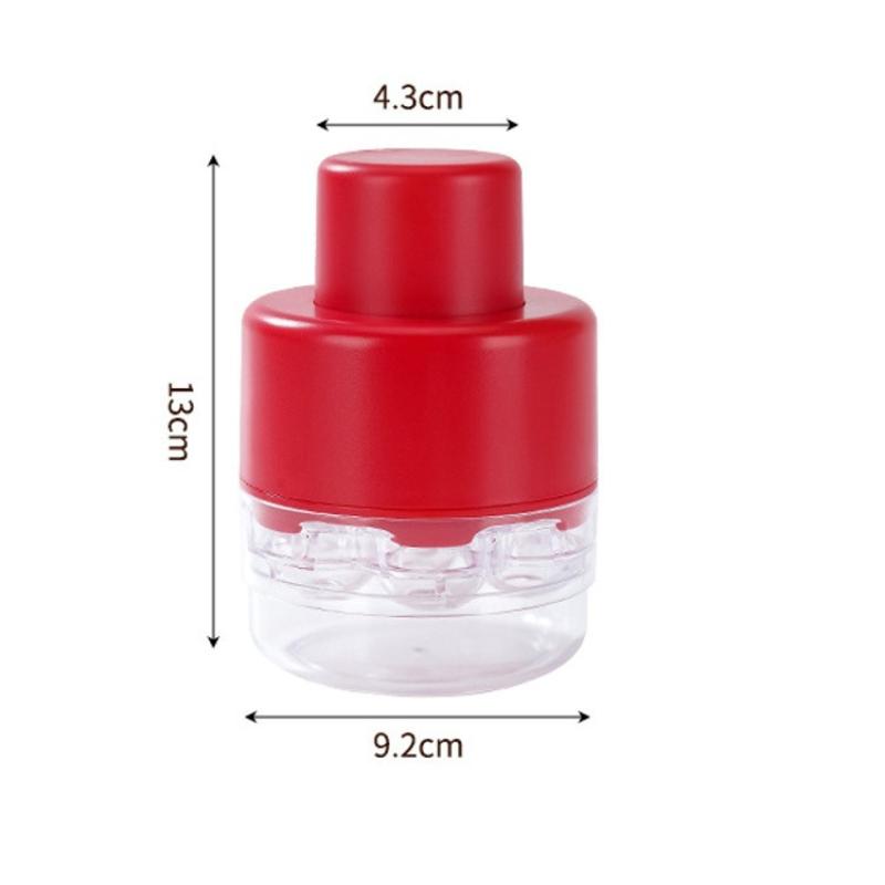 7-Hole Press-Type Fruit Pitter – Cherry, Dried Red Date (Jujube) Pitting Tool, Kitchen Gadget