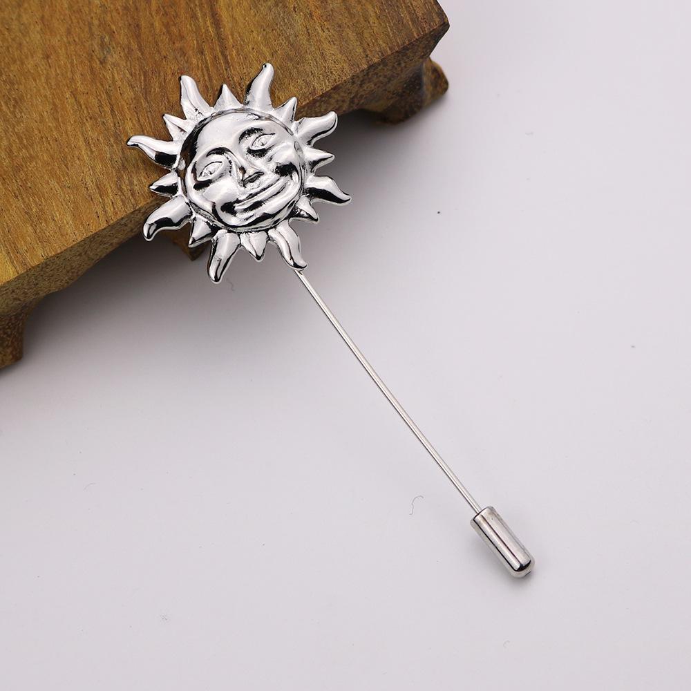 Elegant Lapel Pins Gifts For Men Classic Metal Pins Suit Brooch Luxury Women's Brooch Suit Accessories Gentleman Wholesale