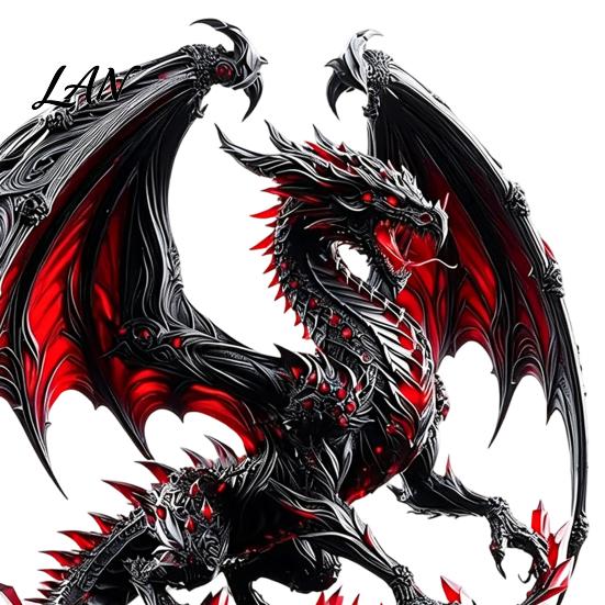 Unique Gift for Dragon Lovers Fantasy Acrylic Statue, Gothic Tabletop Figurine, Mythical Clear Display Ornament Desktop Office Bedroom Gaming
