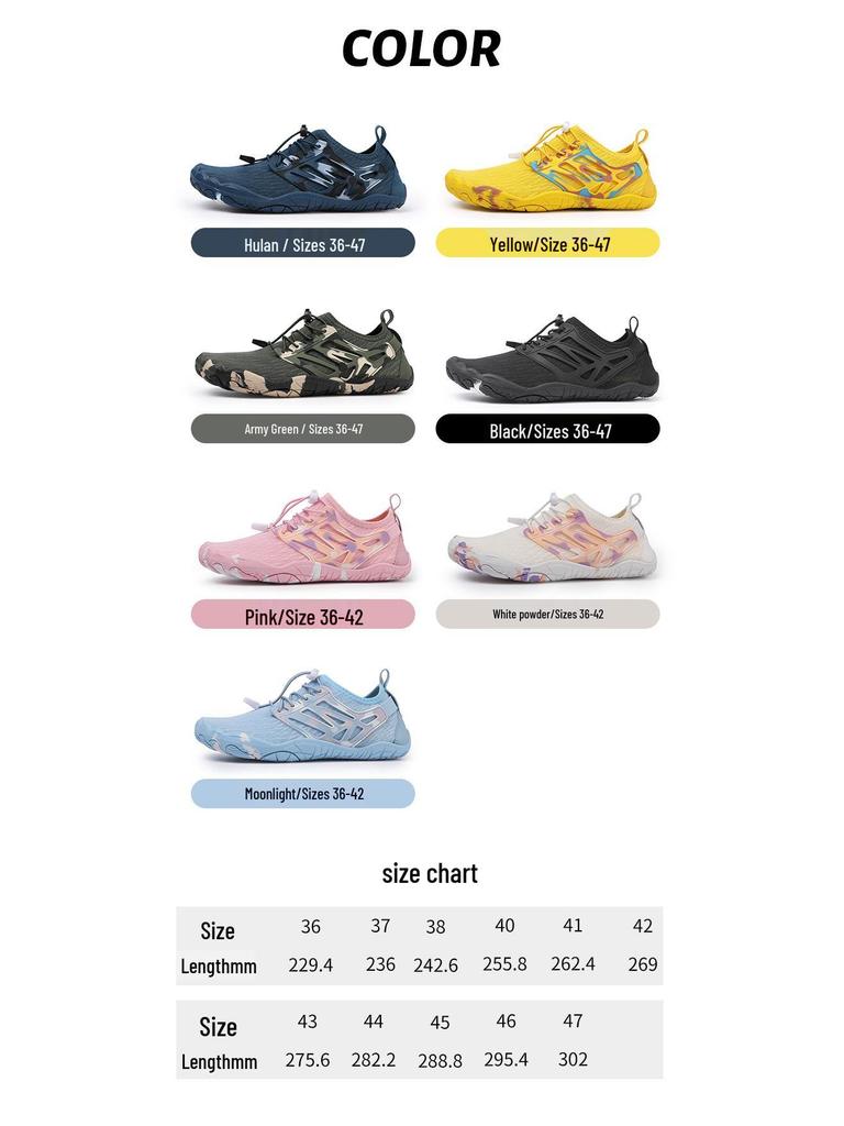 Sommer Outdoor Wandern & Schwimmschuhe - Rutschfest, Strandkämmen, Schnorcheln, Waten, Bach- & Fitnessschuhe für Paare