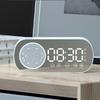 Double Alarm Bluetooth Clock Hifi Sound Quality Wireless  Bluetooth Speaker  Desktop Use