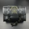Universal Motorcycle Saddlebag Model Side PU Leather Luggage Saddle Bag Storage Tool Pouch For Harley Sportster XL883 XL1200