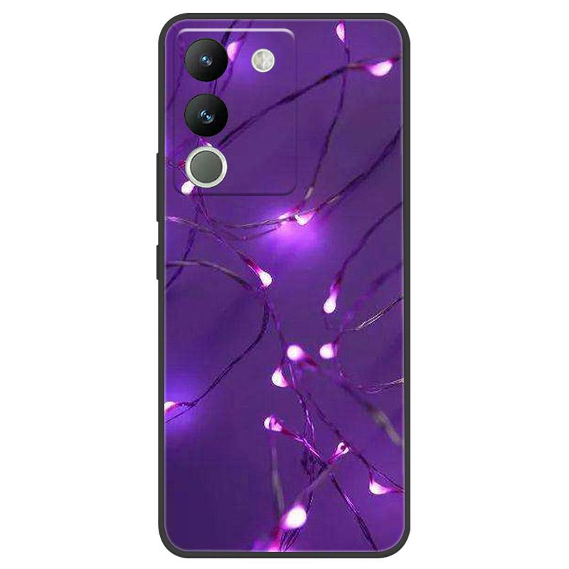 For VIVO V29E Case V2317 Camer Protective Shell For VIVO Y200 5G Phone Case Soft Silicone TPU Back Cover V2307 Shockproof Fundas