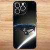 Custodia per Telefono Star Trek Ships Per iPhone 16,15,14,13,12,11,Pro,Max,Plus,Mini,X,XS,XR,8,7,6,S,Plus,SE Custodia Nera Morbida