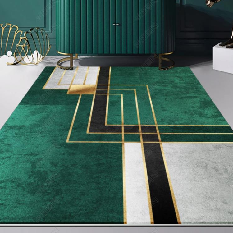 Splash Ink Abstract Green Carpet Living Room Large Area Rugs Home Decor Bedroom Bedside Carpets Non-slip Floor Mat Alfombra