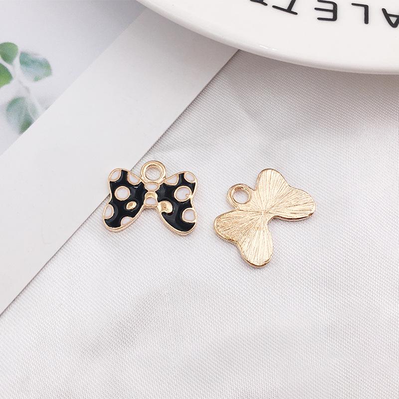 DIY Jewelry Drip Oil Alloy Lipstick Perfume Pendant Earring Stud