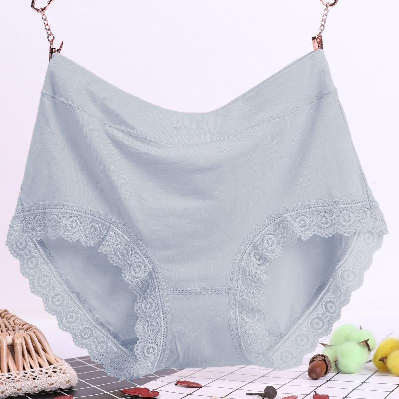 High Waist Plus Size Modal Cotton Panties for Women - Soft, Mid-Rise, Comfortable Fit for 200 Lbs