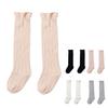 Schöne Spitze Kniehohe Socken für Mädchen Kinder Baumwolle Weich Lange Socke Warme Socken