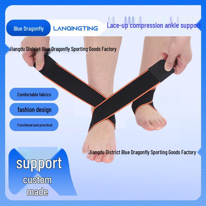 Breathable Compression Ankle Support Sleeve for Exercise & Sprain Recovery