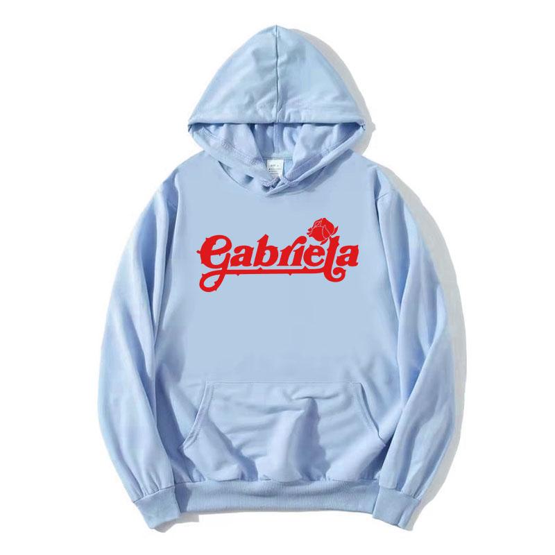 KATSEYE Gabriela Young Miko Remix Hettegensere Kawaii Tegneserie Katt Grafikk Sweatshirts Langermet Hettegensere Casual Dame Hettegenser