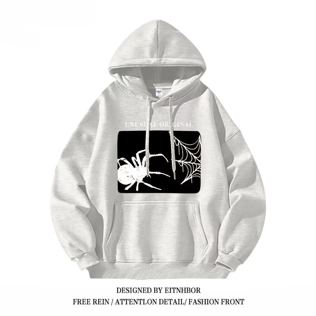 High Desigh Autumn and Winter High Street Unisex and Women Retro Hip Hop Hoode Personalized Loose Fashion Hifh Quality Harajuku Top Unisex
