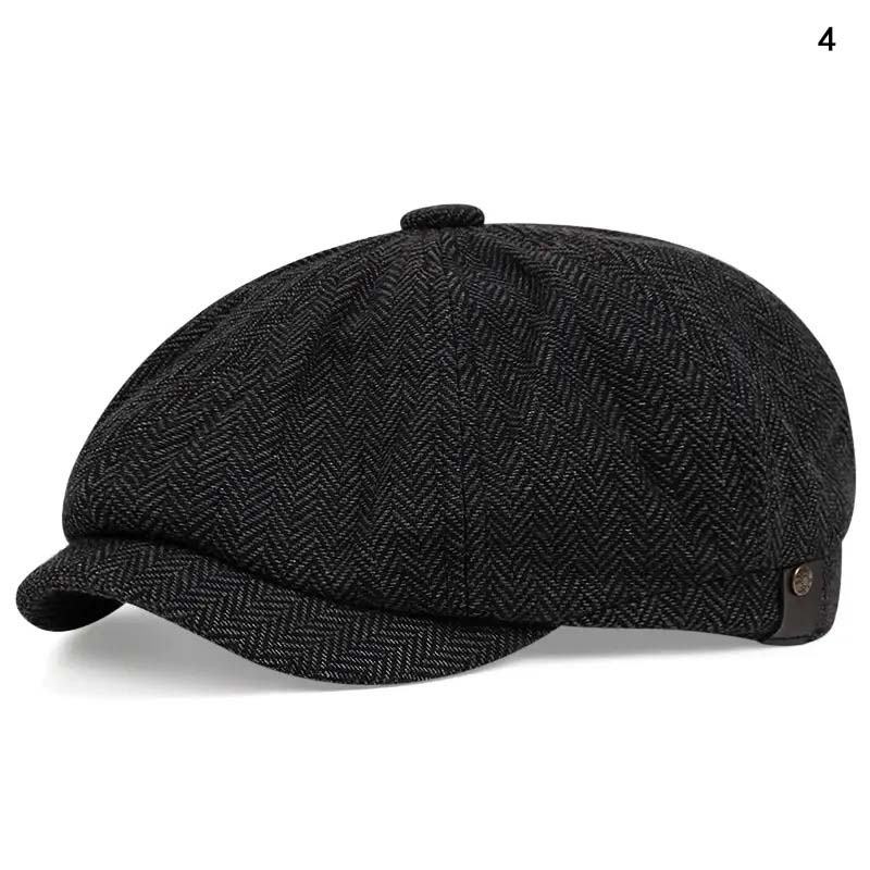 Men Casual Peaky Blinders hat Spring Autumn Retro Beret Hats Wild Casual Hats Unisex Wild Octagonal Cap girl Newsboy English hat