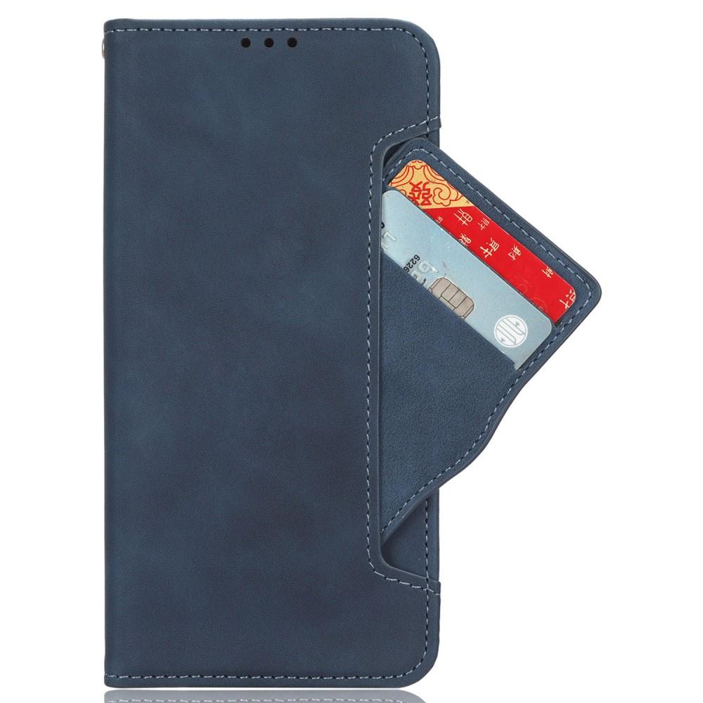 Realme 12 Flip Case, Card Slot, Navy Blue