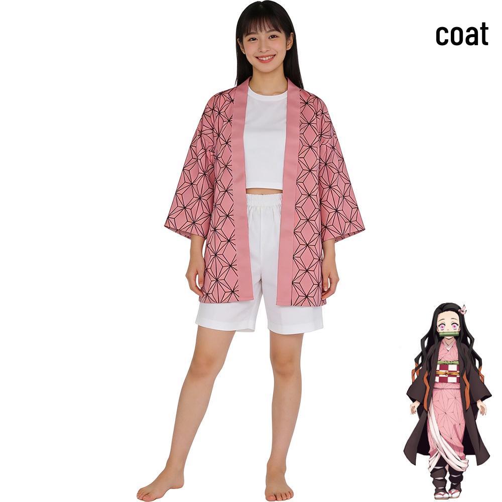 Demon Slayer Adult Cosplay Costumes: Tanjiro, Nezuko, Zenitsu, Shinobu, Muichiro