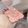 PiPink God of Wealth Free Treasure Suitable for Iphone16 Apple Mobile Phone Case 14promax Leather 15 Three-dimensional High Quality