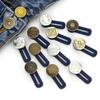 Detachable Multi Styles Durable Anti-deformation Punch Free Jeans Buttons Extender Waist Enlarge Button