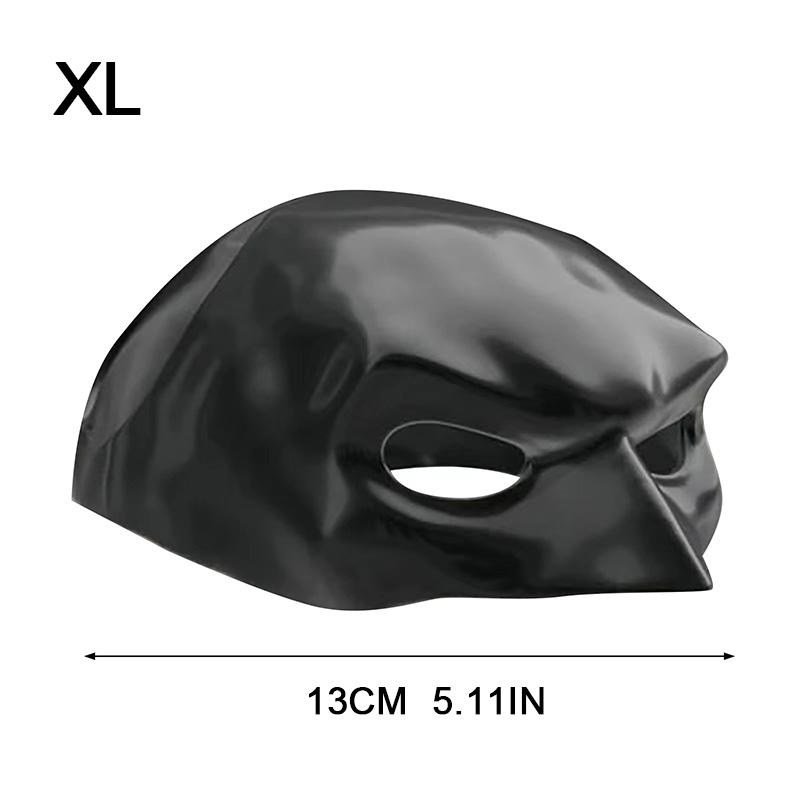 Creative Bat Cat Avenger Mask Avenger Cute Superhero Pet Hat Cat Bat Cool Man Mask Pet Plaything Supplies Halloween Party Decoration L