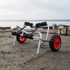 Inflatable Boat Dolly Wide Frame Paddle Trolley Foldable for Beach