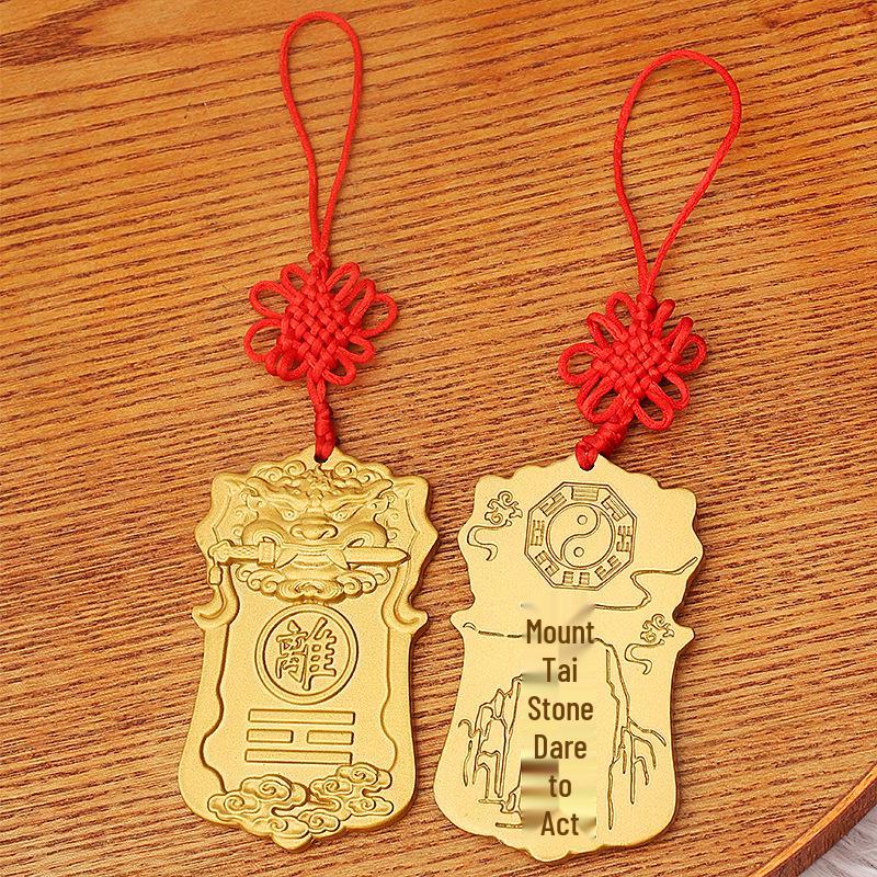 

Латунный угловой фиксатор: Северо-западная карта Цянь Гуа с восемью триграммами, медное Кунь Гуа, ручная работа