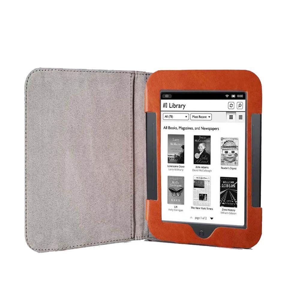 Magnetic E-Reader Case Anti-fall Back Cover for Barnes Noble Nook 1/2/3 (BNRV 300/350/500)