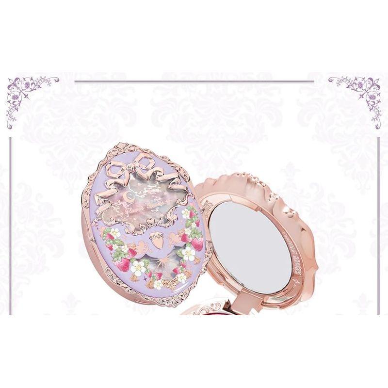Flower Knows - Violet Strawberry Rococo Embossed Blush - G02