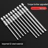 Industrial Grade Magnetic Hex Socket Driver Bit Set for Electric Screwdrivers and Hand Drills