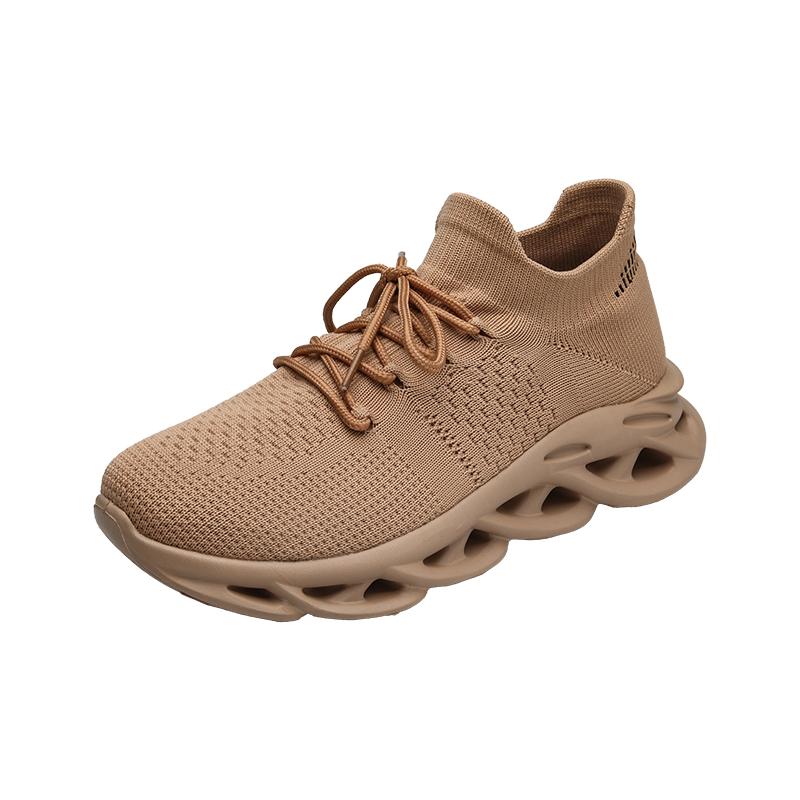 

Мужские дышащие сетчатые кроссовки для бега коричневые легкие амортизирующие повседневные уличные кроссовки для джоггинга и тенниса для мужчин 39 коричневый