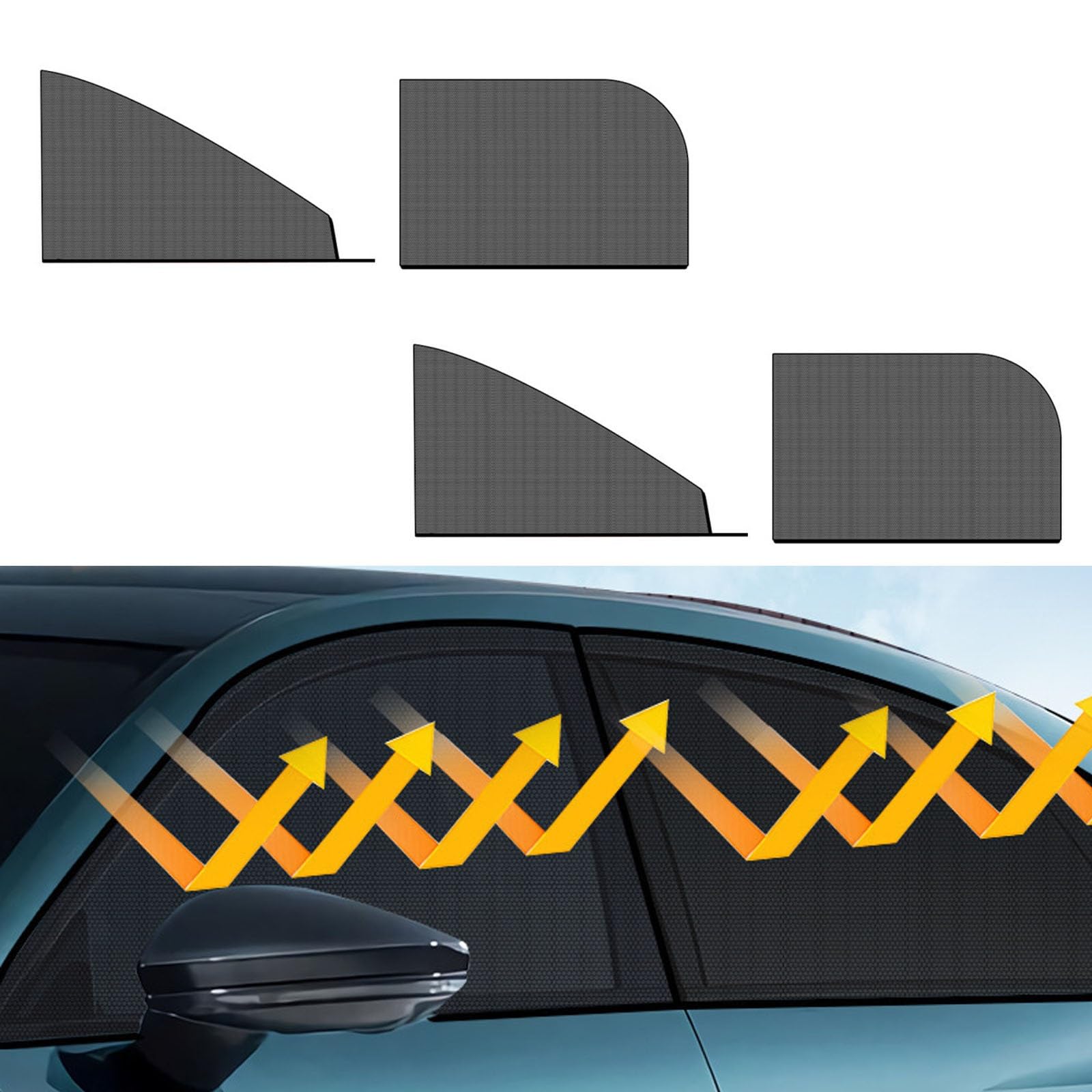 

Suitable for Car Screen Doors, Honda Vezel RU RS Vezel HR-V (December 2013 - One Size