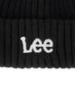 LEE Knit Short Beanie Black