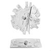   Essential Welding Inspection Gauge Measurement Tool 7pcs/Set for Fillet Welds Measurements Engineers Manufacturing Use