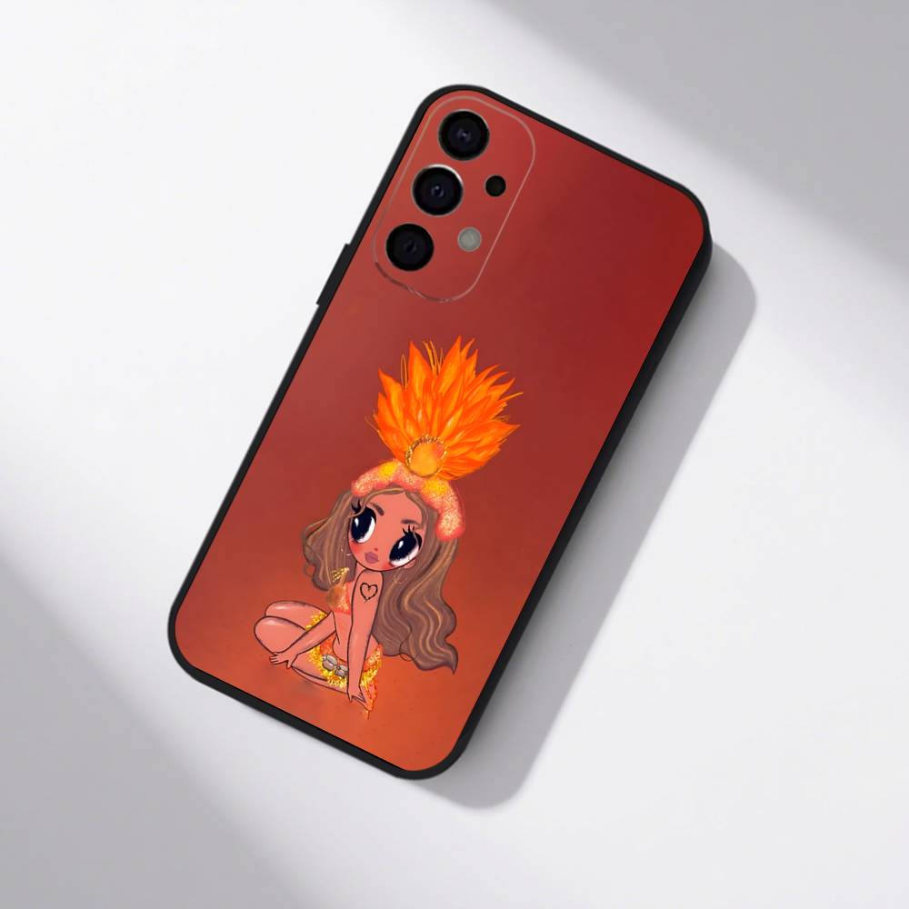 K-KaRol G Tropicoqueta Phone Case For Samsung S25,S24,S21,S22,S23,S30,Ultra,S20,Plus,Fe,Lite,5G Black Cover