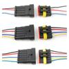 1/2/3/4/5/6 Pin Female Male Way Car Sealed Waterproof Electrical Wire Car Connector Car Plug