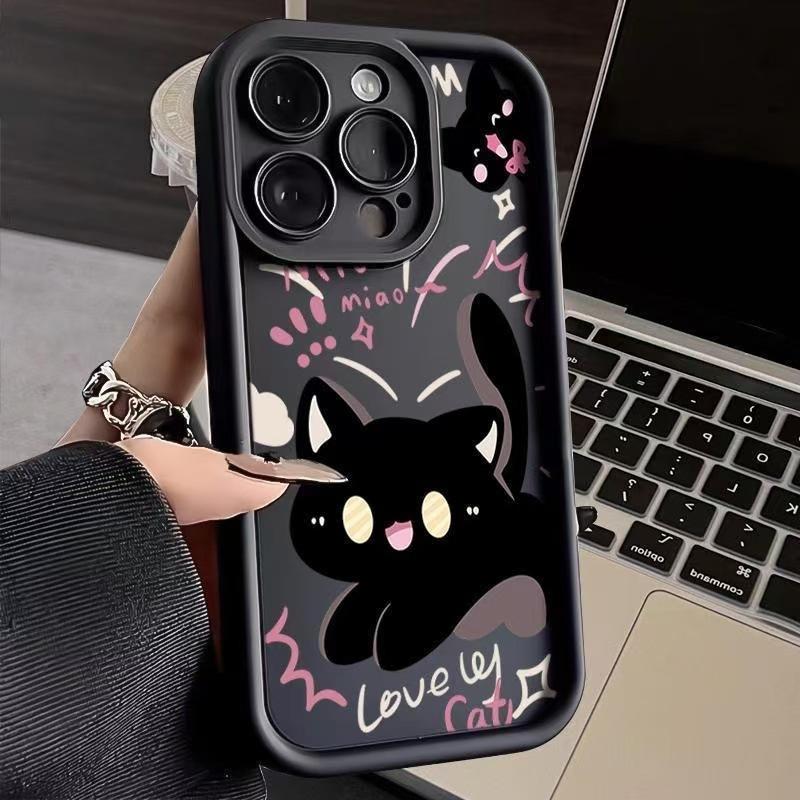 Couple Suitable for Iphone16promax Mobile Phone Case Apple 15 Anti-drop 14 European and American Style 13 Cute 12 New Models