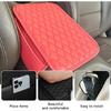 Upgraded Car Center Console Cover, Microfiber Leather Car Armrest Cover Red