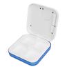 Portable Medicine Box with Timer Smart Medication   with   Vibration Reminder 4 Large Compartments Medicine Case