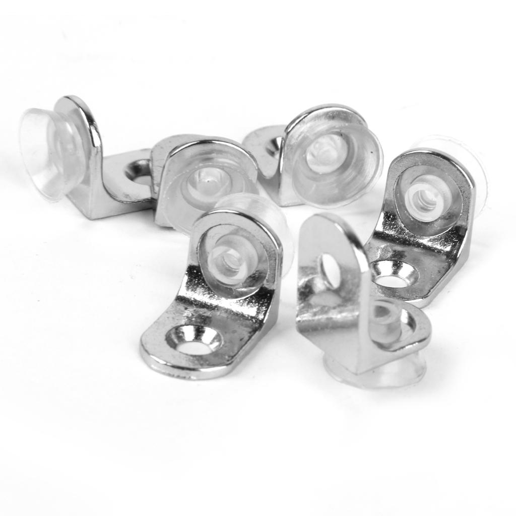 10pcs Glass Shelf Support Holder Pin for Kitchen Cabinet Shelves