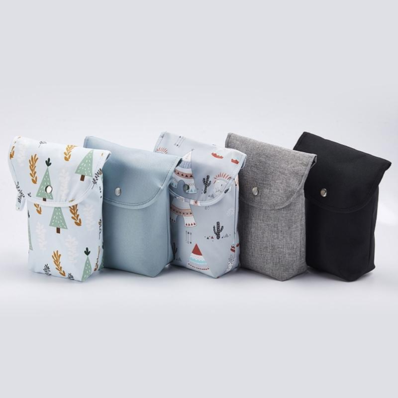 Portable Baby Diaper Organizers With Waterproof Oxfords Fabric Large Capacity For Travel Storage Accessory