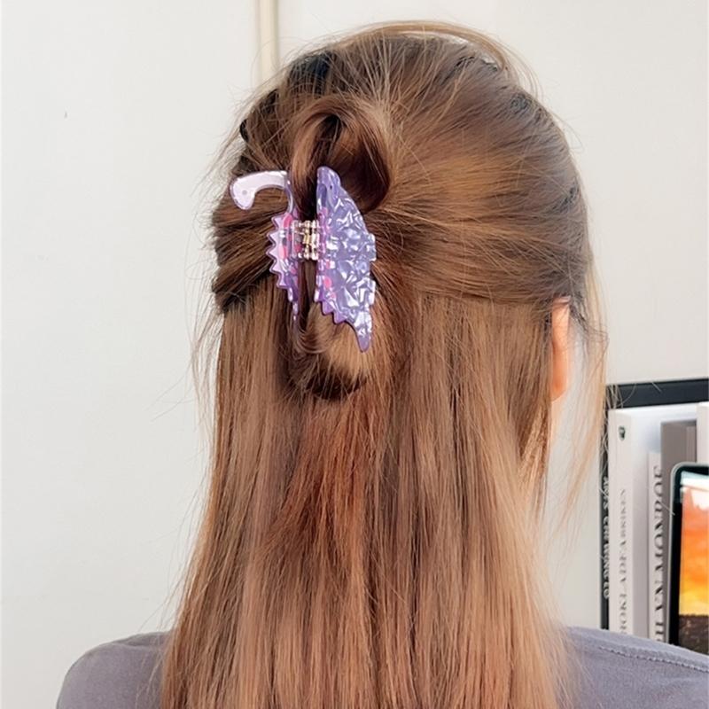 Çizgi Film Dinozor Saç Tokası Eşsiz Saç Tokası Komik Akrilik Saç Parçaları Moda Tutkunu için Dost Saç Dekorasyonu