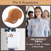Zeyune 48 Pcs Recognition P Employee of The Month Lapel Pin 3/4 Inch Employee Appreciation P Team Gift for Award Employees Staff Bulk(Reward Style)