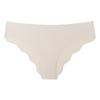 Ice Silk Plus Size Women's Ruffle Seamless Panties with Breathable Cotton Crotch