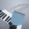 Instrument Polishing Cloth Microfiber Clean Dusting Mitt Keyboard Cleaning Glove for Musical